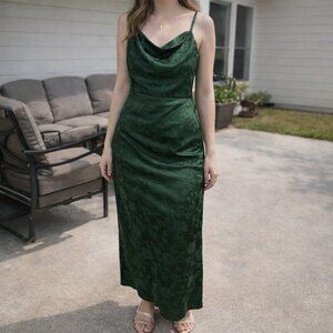 Lulus Floral Jacquard Maxi Dress - Women's Size XS